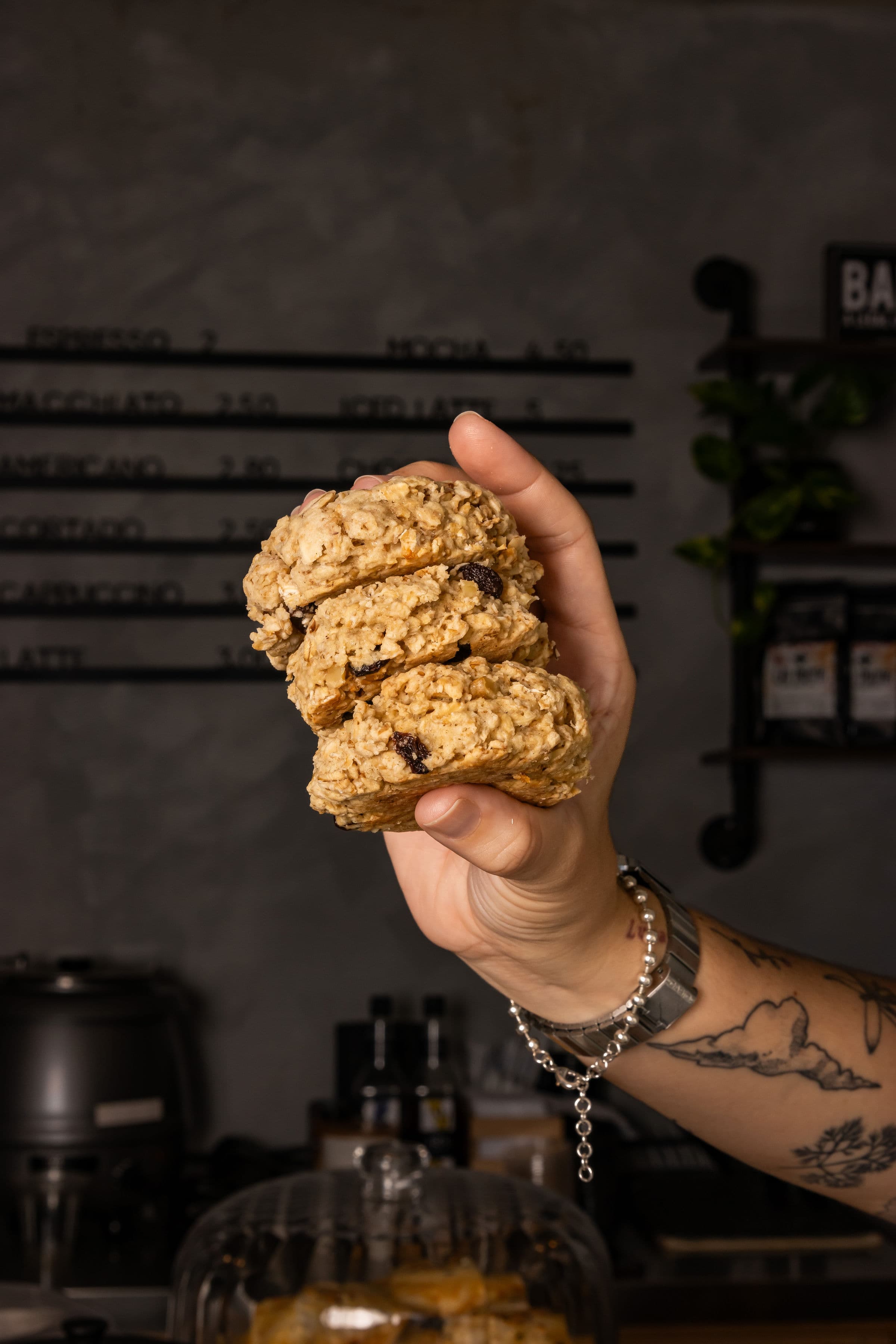 Fresh baked cookies at La Puya Café